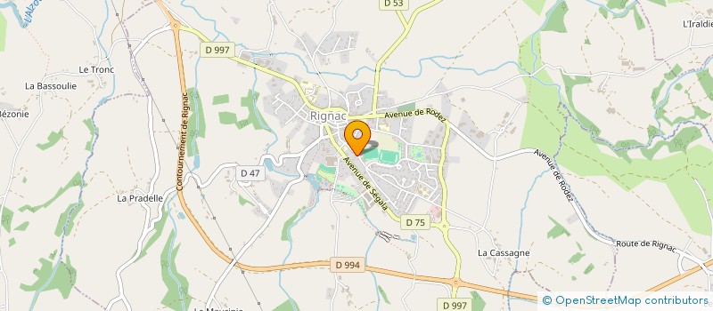 localisation de l'entreprise LOU CANTOU  RIGNAC