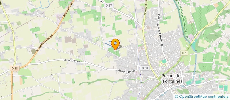 localisation de l'entreprise LOU CARRI  PERNES-LES-FONTAINES