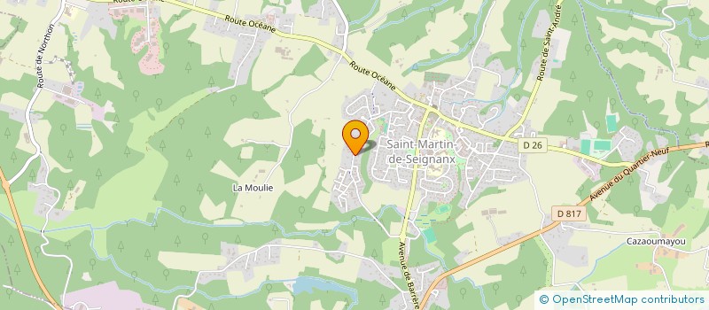 localisation de l'entreprise LOU CASE  SAINT-MARTIN-DE-SEIGNANX