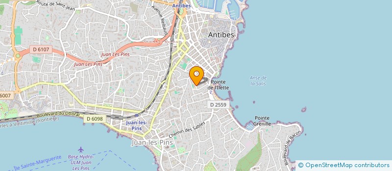 localisation de l'entreprise LOU CASTELET  ANTIBES