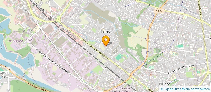 localisation de l'entreprise LOU CAZALA à LONS