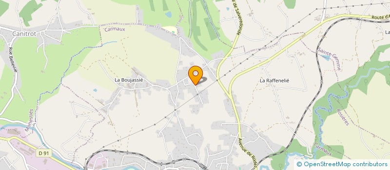 localisation de l'entreprise LOU & CHARLOTTE  CARMAUX