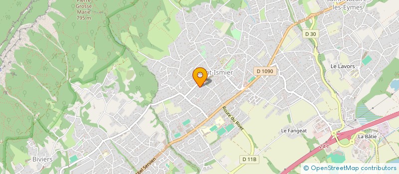 localisation de l'entreprise LOU CHATROUX à SAINT-ISMIER