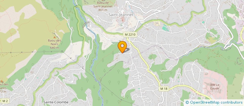 localisation de l'entreprise LOU CHENOU  SAINT-JEANNET