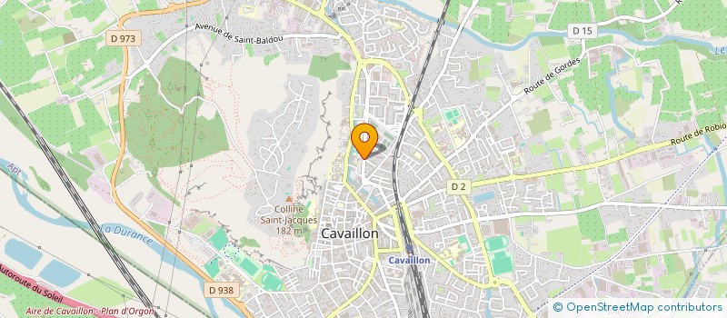 localisation de l'entreprise LOU CHOPINOU  CAVAILLON