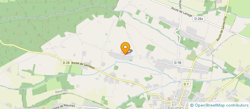 localisation de l'entreprise LOU CHRISTOU  RIEUMES