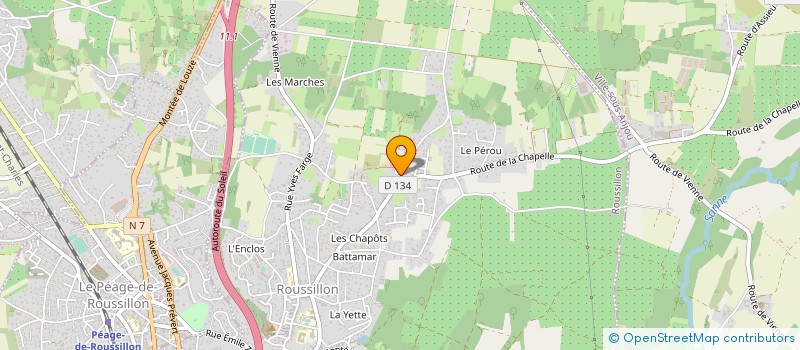 localisation de l'entreprise LOU CIGALOU à ROUSSILLON
