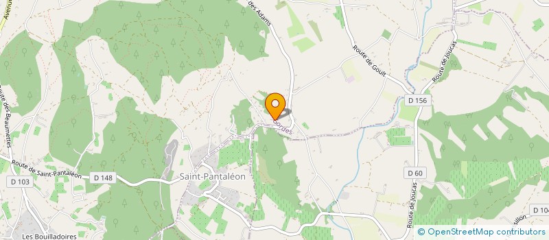 localisation de l'entreprise LOU CIGALOU  GORDES