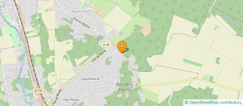 localisation de l'entreprise LOU CIGALOU  MAULE