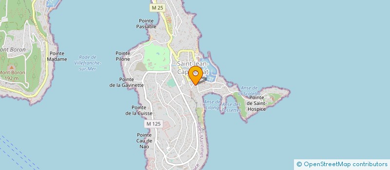 localisation de l'entreprise LOU CIGALOUN à SAINT-JEAN-CAP-FERRAT