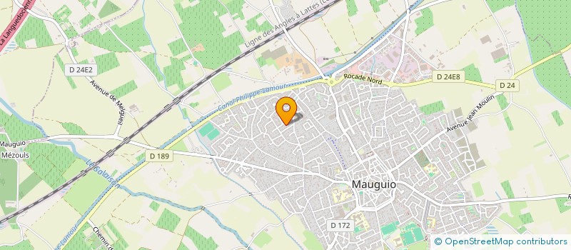 localisation de l'entreprise LOU CLAOU DE LAS OLIVETAS  MAUGUIO