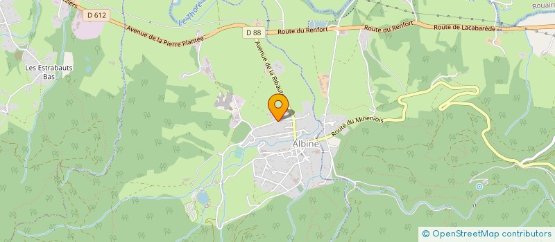 localisation de l'entreprise LOU CLAOUCH  SAINT-AMANS-VALTORET