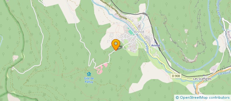 localisation de l'entreprise LOU CLAPE  ANNOT