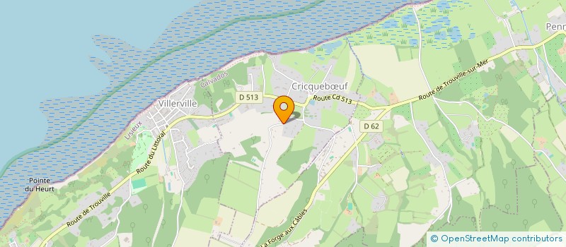 localisation de l'entreprise LOU & CO DOCKS  CRICQUEBUF