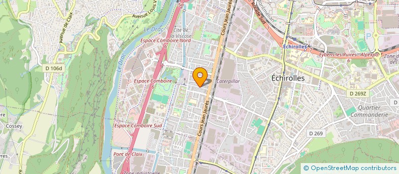 localisation de l'entreprise LOU CONCEPT à ECHIROLLES