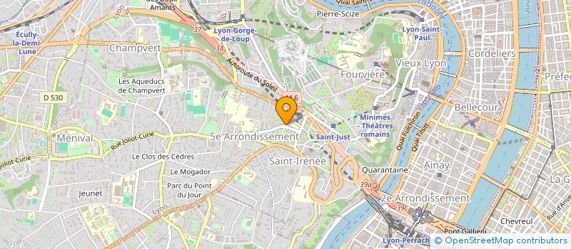 localisation de l'entreprise LOU CORPORATION  LYON