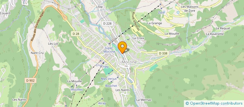 localisation de l'entreprise LOU D'VANTIS à MORZINE