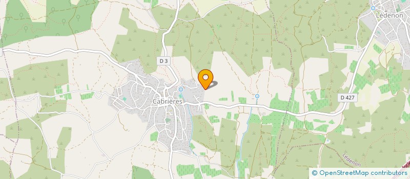 localisation de l'entreprise LOU DANY  CABRIERES