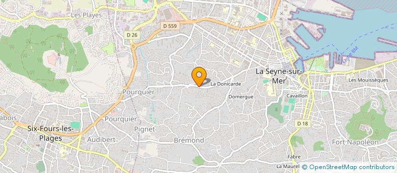 localisation de l'entreprise LOU DEDE à LA SEYNE-SUR-MER
