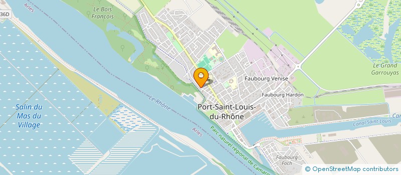 localisation de l'entreprise LOU-ESPORT à PORT-SAINT-LOUIS-DU-RHONE