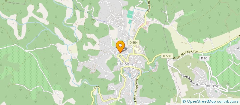 localisation de l'entreprise LOU ET CHOU  BARJOLS