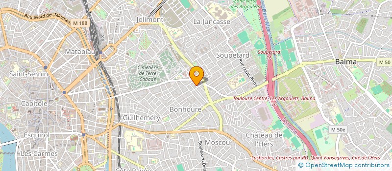 localisation de l'entreprise LOU ET MARIUS à TOULOUSE