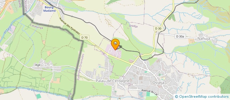 localisation de l'entreprise LOU ET MOI  OSSEJA