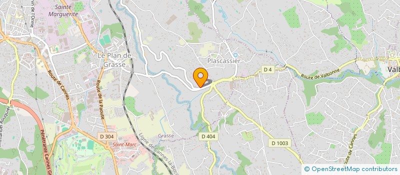 localisation de l'entreprise LOU FASSUM à GRASSE