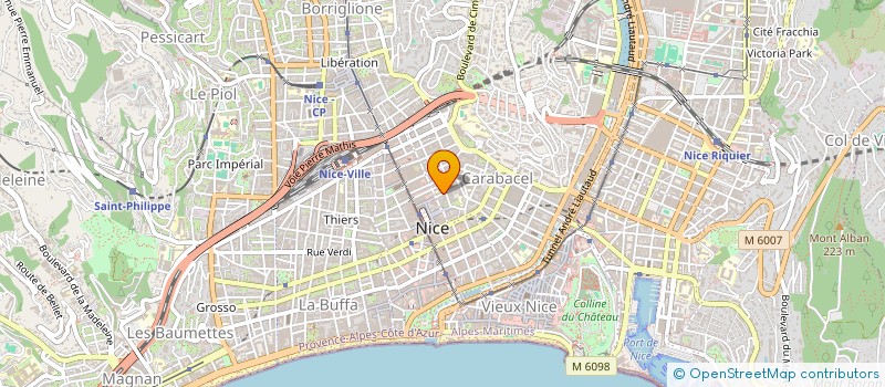 localisation de l'entreprise LOU FICANAS à NICE