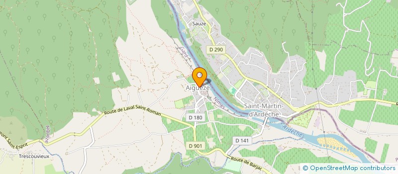 localisation de l'entreprise LOU FIESTA  SAINT-JULIEN-DE-PEYROLAS