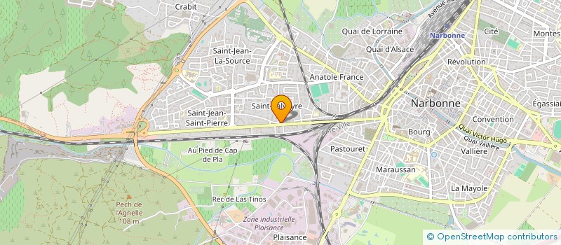 localisation de l'entreprise LOU FUN à NARBONNE