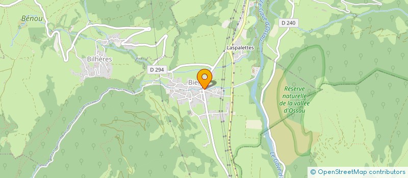 localisation de l'entreprise LOU GAT  REBENACQ