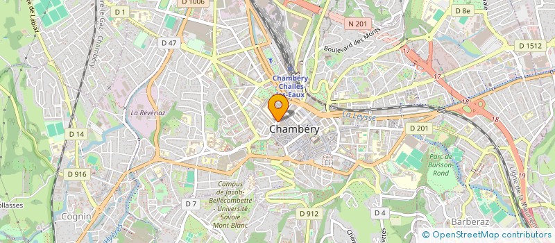 localisation de l'entreprise LOU & GO à AIX-LES-BAINS