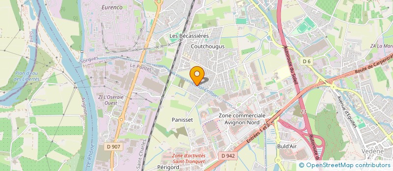 localisation de l'entreprise LOU INVEST  LE PONTET