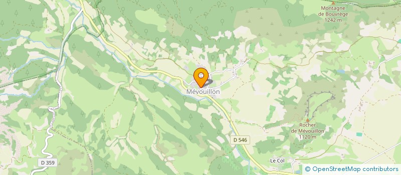 localisation de l'entreprise LOU-ISA  MEVOUILLON