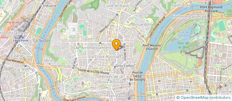 localisation de l'entreprise LOU JAS  LYON