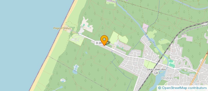 localisation de l'entreprise LOU LAZERP  ONDRES