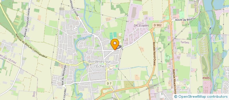 localisation de l'entreprise LOU LEIO  BORDERES-SUR-L'ECHEZ