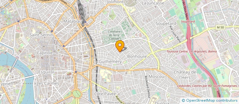 localisation de l'entreprise LOU & LEVAC à TOULOUSE