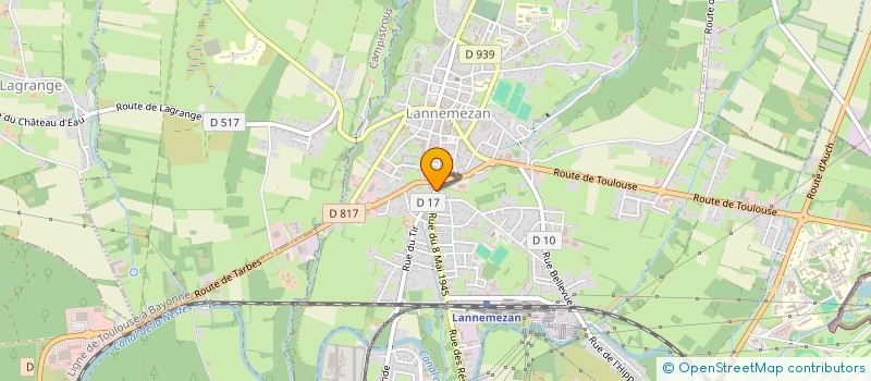 localisation de l'entreprise LOU MADRIGAL  LANNEMEZAN