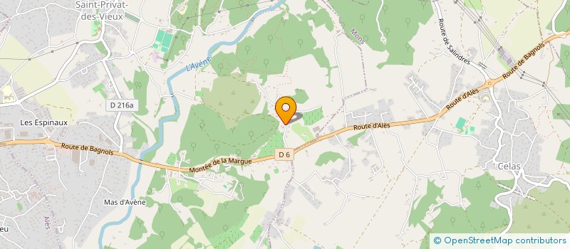 localisation de l'entreprise LOU MAS DE L ASE  SALINDRES