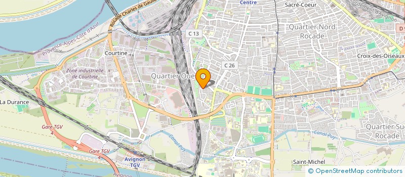 localisation de l'entreprise LOU MAS PROVENCAU  AVIGNON