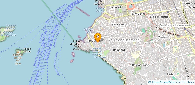 localisation de l'entreprise LOU MASSILIA CONSEIL  MARSEILLE