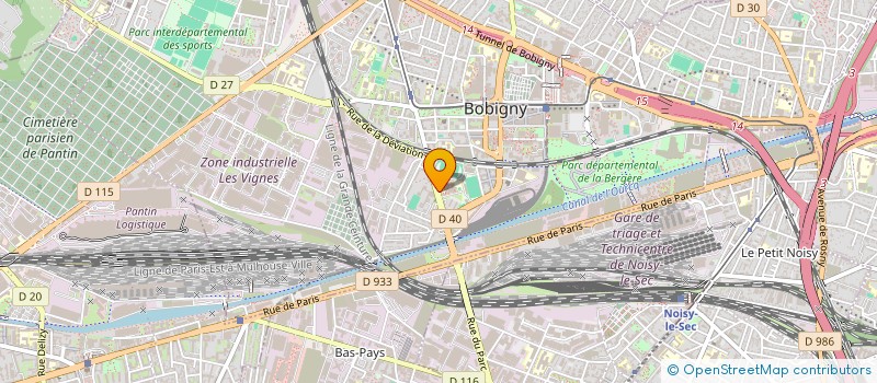 localisation de l'entreprise LOU-MAYA  BOBIGNY