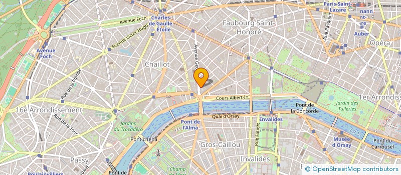 localisation de l'entreprise LOU MESCLUN CERCLE DES AMITIES DE LA REGION NICOISE A PARIS  PARIS