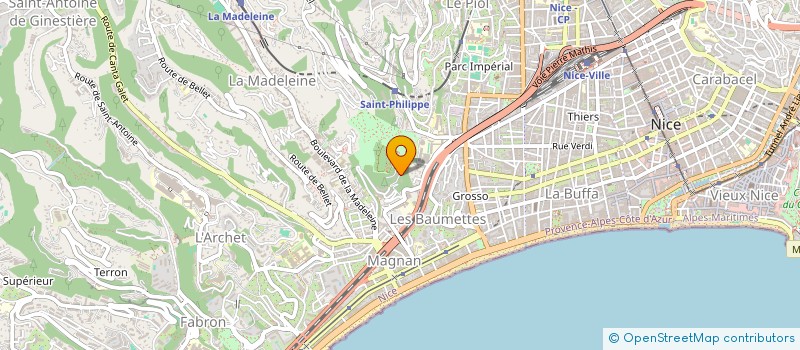 localisation de l'entreprise LOU MIJU à NICE