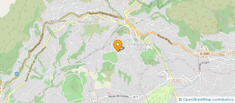 localisation de l'entreprise LOU MIRADOU II  CHATEAUNEUF-GRASSE