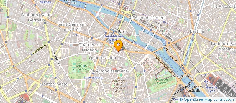 localisation de l'entreprise LOU MONTANA INC.  PARIS