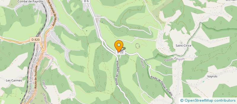 localisation de l'entreprise LOU MONZIE  CAHORS