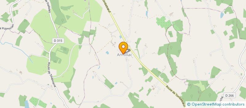 localisation de l'entreprise LOU MYOU  ARMILLAC